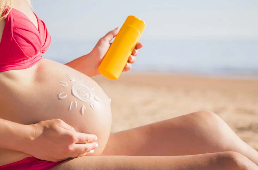creme-solaire-femme-enceinte